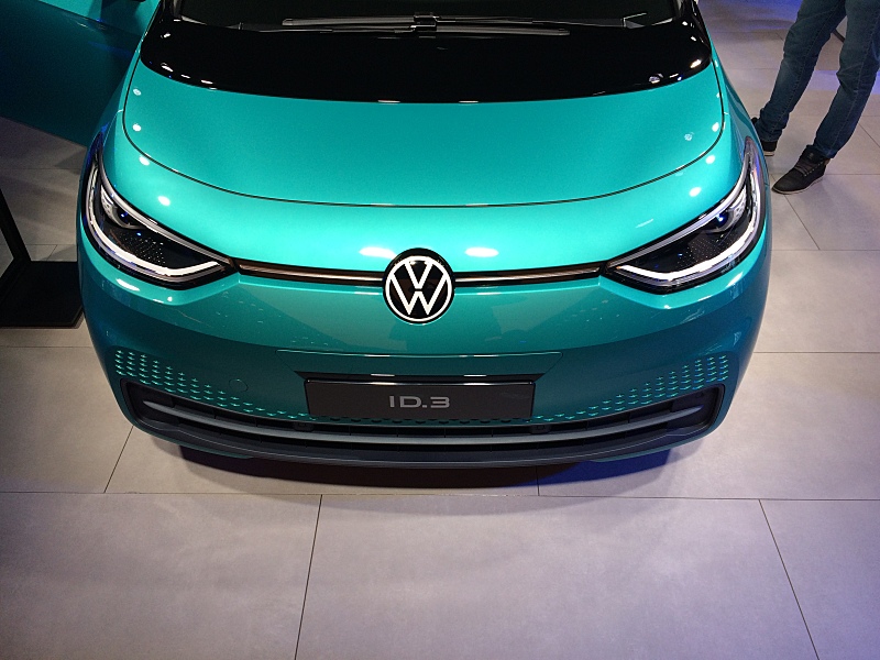 Elektromobil Volkswagen ID.3 se představil ve Frankfurtu